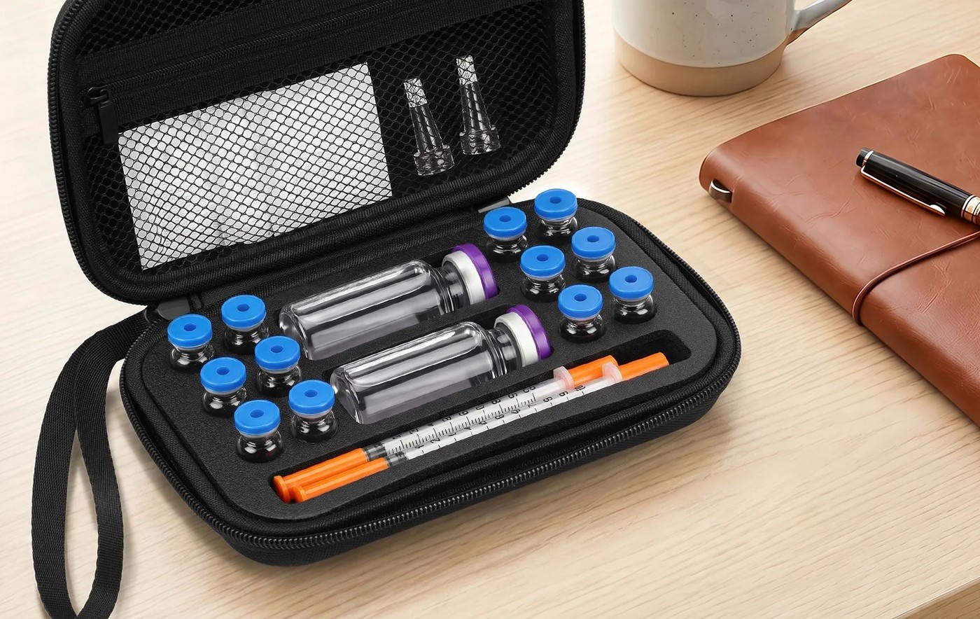 Peptide Hard-Shell Vial Case view 2