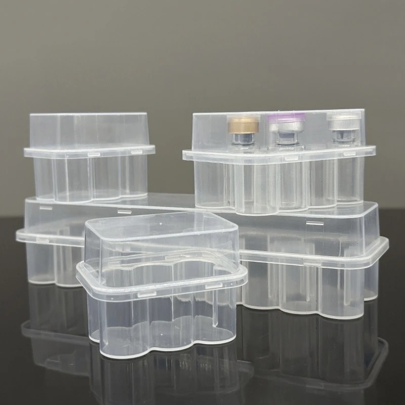 Clear Vial Storage Boxes