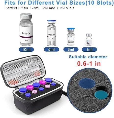 10-Slot Vial Carry Case view 3