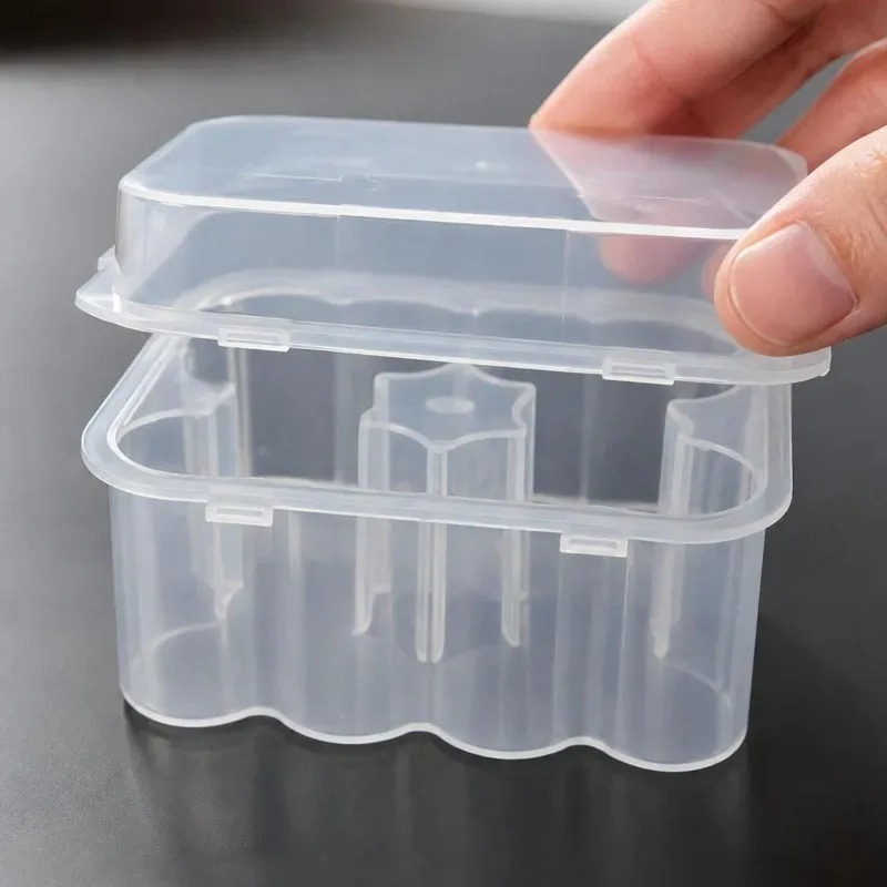 10-Slot Clear Vial Box
