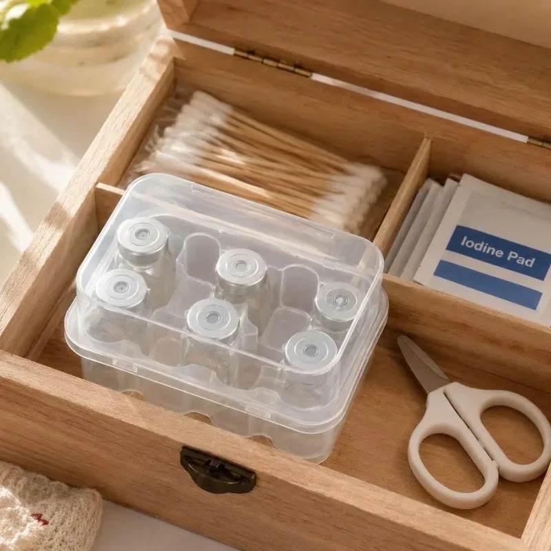 10-Slot Clear Vial Box view 3