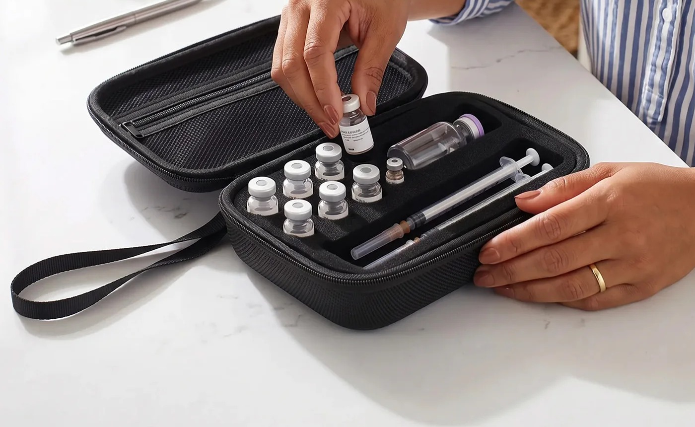 Vial & Syringe Travel Case